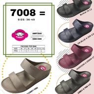 Amigo Women Anti Slip Sandal Sandal Wanita Getah Amigo 7008
