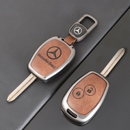 Applicable Mercedes-Benz Smart Straight Key Cover E300l/E260 Old Style Protective Shell GLC300L Car 