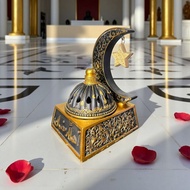 KD88 FARA | Mabkhara Bukhur Islamic Moon Star Aesthetic | Arabic Incense Burner Moon Star