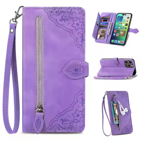 Luxury Wirst Strap Wallet Case For OnePlus Nord 3 2T 2 N300 N200 N100 N30 N20 SE CE3 Lite CE2 CE Lea