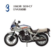 F-Toys Vintage Bike Kit Vol.10 SUZUKI GSX1100S 1/24 scale 1983 SD SWORD no.3