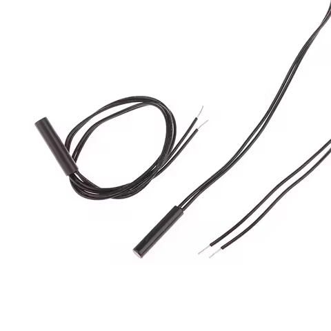 1Pcs GPS-01 Reed Switch 4x18/5x25/6x20/25/30mm Normally Open Magnetron Proximity Sensor