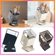 [Kloware2] Knife Block Non Slip Multiple Slots Stainless Steel Kitchen Knife Holder