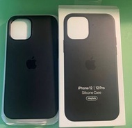 apple silicone case black iphone 12 12pro 官方矽膠手機殼