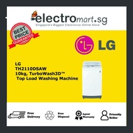 LG TH2110DSAW TurboWash3D™ Top Load Washing Machine 10KG