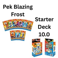 Boboiboy Galaxy Game Card: Pek Blazing Frost / Heroes Unite / Starter Deck 10.0 / Techno Breaker / P