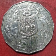 koin asing 50 cents Australia 2007 TP 3240