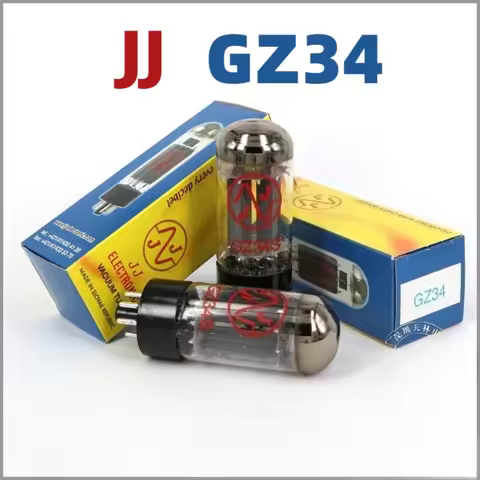 JJ GZ34 Vacuum Tube Replace 5AR4 HIFI Audio Valve Electronic Tube Amplifier DIY Matched