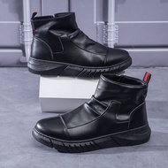 Fashion รองเท้าหนังกลับ รองเท้าผู้ชาย No.5611