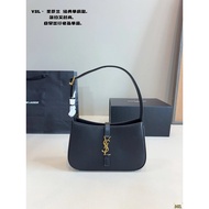 SAINT LAURENT SAINT LAURENT YSL Le 5 A 7 Bronze Metal Accessories Classic Logo Hook Buckle Opening C