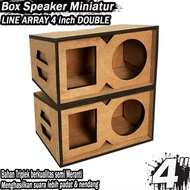 Line Array 4 Inch Miniature Speaker Box Speaker Stand Crossover Speaker Box 4 Inch Crossover