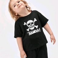 Kaos Anak-Anak Cowok/Cewek Motif Band Metal dari Bahan Combed 30s - Fashion, Usia 1-14 Tahun