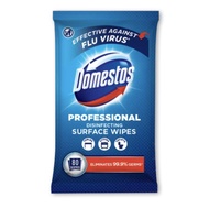 Domestos Professional Pro Disinfecting Surface Wipes 160 total wipes -80 Wipes per pack