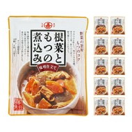 丸善 根菜ともつの煮込み 360g 10袋 もつ煮 レトルト 送料無料 取り寄せ品