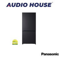 PANASONIC NR-BW530HWKS  506L 2 DOOR FRIDGE  COLOUR: BLACK  ENERGY LABEL: 3 TICKS  2 YEARS WARRANTY B