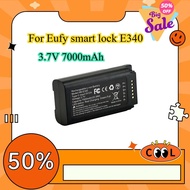Rechargeable lithium battery for Eufy smart lock E340 replacement, 7000mAh capacity, Type-C