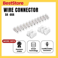 12 Way PVC Wiring Connector Terminal Block Wire Connector Penyambung Wayar Elektrik 5A 10A 15A 20A 3