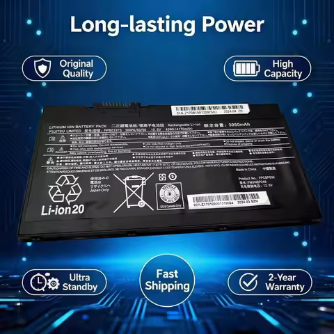 Original FPB0337S Laptop Battery For Fujitsu LifeBook U727 P727 P728 U729 U728 T937 T938 FMVNBP246 C