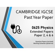IGCSE Past Year Papers 0625 Physics + FREE 1GB Pendrive Fast delivery Ready stock