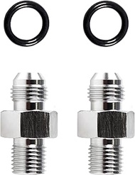 Transmission Adapter Fittings Front and Rear 551114-6AN Flare to 1/4" NPSM TH350 TH400 4L60E 700R4 2