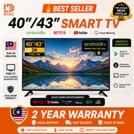 Televisyen Pintar DTac TV Smart 32inch/40inch/43inch/50inch Netflix Hdmi HD LED TV Android Murah