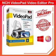 NCH VideoPad Video Editor Professional 8.23 | Lifetime For Windows | Full Version [ Sent email only 