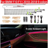 Specific for F10 F11 9 Colors Car |nterior Ambient Light for Bmw 5 Series 9-color Ambient Light F10 