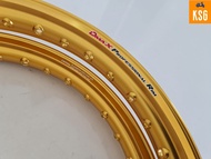 วงล้ออลูมิเนียม DmaXPro ยกขอบ 17-18 เกรดพรีเมี่ยม ขนาด 1.40×17+1.40×18 จำนวน 2 วง #วงล้อ DmaXPro ยกข