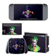 全新Nintendo Switch Batman Joker 保護貼 有趣貼紙 包主機2面+2個手掣)