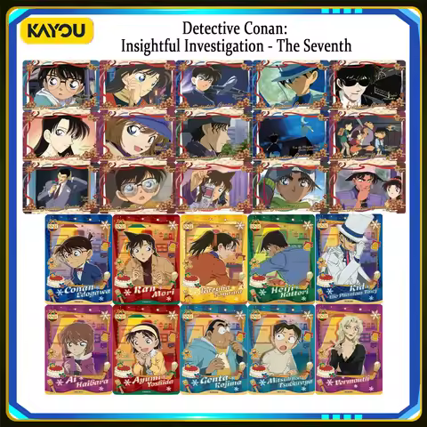 KAYOU Detective Conan Insight Pack Vol.7 Single Cards FR SSR Kaito Kid Toru Amuro Matsuda Jinpei Cha