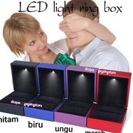 Tpl LED Ring Box LED Light Earring Boxq