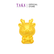 TAKA Jewellery 999 Pure Gold Charm Dragon