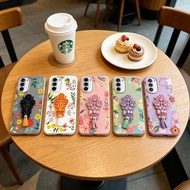 Rose Tassel Pendant Printed Candy Jelly 2-in-1 Phone Case For Motorola MOTO G60 G62 G64 G66J G73 G75