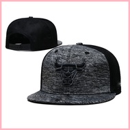 A037【Chicago Bulls】Cross-Border Bulls Team Men And Women Trendy Baseball Cap Korean Embroidered Hat 