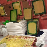 jasa sablon plastik. botol, gelas. payung Dll