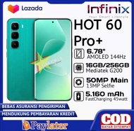 INFINIX HOT 60pro Plus NFC RAM 16+256 (+) HOT 60pro Ram 16+256.Camera 50MP. ORIGINAL GARANSI RESMI H