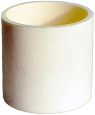 OTOOLWORLD 99.3% Alumina Crucible Al2O3 Assay Crucible for Lab Laboratory (40x40MM 30ML)