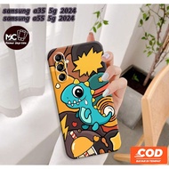 Makmur - Case SAMSUNG A35 5G/ Latest SAMSUNG A55 5G 2024 - Fashion Case CARTOON - Casing HP SAMSUNG A35 5G/ Latest SAMSUNG A55 5G 2024 - Softcase Pro Camera - Cellphone &amp; Tablet Accessories - HP Protector - Hp Case - [MS52]