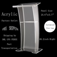 ❦Acrylic Podiums Pulpits Lectern/ Podium / Rostrum Acrylic Church Lectern Clear Acrylic Church?J+4