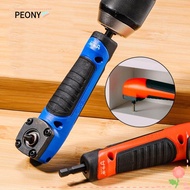 PEONYSG Right Angle Screwdriver, Magnetic High Torque Electric Corner Screwdriver,  Multifunctional 