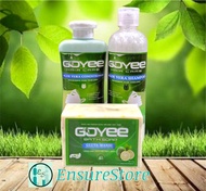 GOYEE HAIR CARE SET ORIGINAL | SHAMPOO| CONDITIONER |AUTHORIZED.SELLER|GLUTAMANSI SOAP| HAIR GROWTH | NAGLALAGAS NA BUHOKL| with Aloe Vera Nourishing Hair Therapy |Scalp Treatment| Anti Hair Fall |Anti Hair Loss| Makes your Hair Stronger