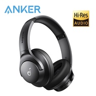 Soundcore by Anker Q20i Hybrid ANC Headphones Wireless Over-Ear Bluetooth 40H Long ANC Playtime Hi-Res Audio Big Bass Customize via an App Transparency Mode Ideal for Travel-A3004