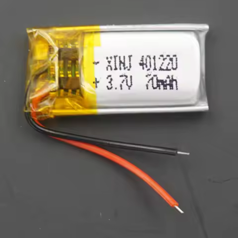 3.7V 70mAh Polymer Li Lithium Lipo Battery 401220 For Record Pen Bluetooth Speaker Headphones Mp3 GP