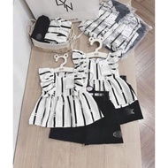 Baju Kanak² C Putih Hitam