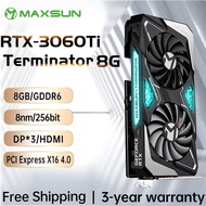 MAXSUN การ์ดจอ RTX 4070 4060TI 4060 3060 3060TI 3050 3070 GPU NVIDIA การ์ดเกมส่วนประกอบคอมพิวเตอร์เด
