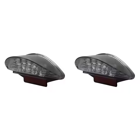 2X Motorcycle LED Tail Light Brake Light For BMW F650 Dakar F650 GS F650 ST F800 S R1200 GS Adventur