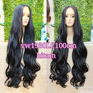 WIG 100CM RAMBUT PALSU FRONT LACE KOREA PANJANG CURLY ASLI 1930LF