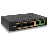 BV-Tech 6 Port PoE+ Switch (4 PoE+ Ports with 2 Ethernet Uplink and Extend Function) – 60W – 802.3at