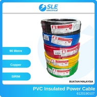 SLE Plus PVC Insulated Power Cable 1.5mm 2.5mm [90 meter] Copper Wire Electrical Kabel Bersalut SIRI