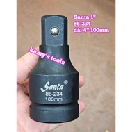 Santa black steel 1 inch connecting rod 4 inch 100mm 86-234